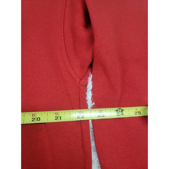 Vintage 90s Ohio State Size Large Savvy Red Embroidered Crewneck Sweatshirt - Picture 5 of 6